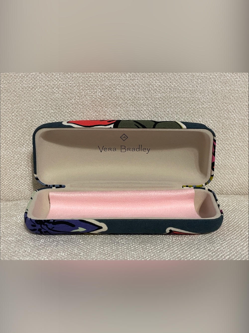 Vera Bradley Falling Floral Hard Shell Glasses/Sunglasses Case